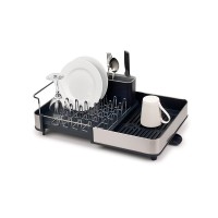 Escorredor Extensível – Preto e Inox – Extend – Joseph Joseph
