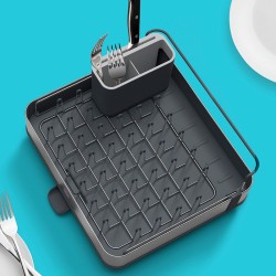 Escorredor Extensível – Preto e Inox – Extend – Joseph Joseph