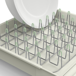 Escorredor de Loiça Extensível – Pedra e Verde – Extend – Joseph Joseph