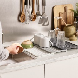 Escorredor Extensível – Cinza – Tier – Joseph Joseph