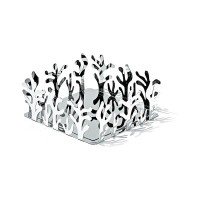 Porta-guardanapos Quadrado – Prateado – Mediterraneo – Alessi