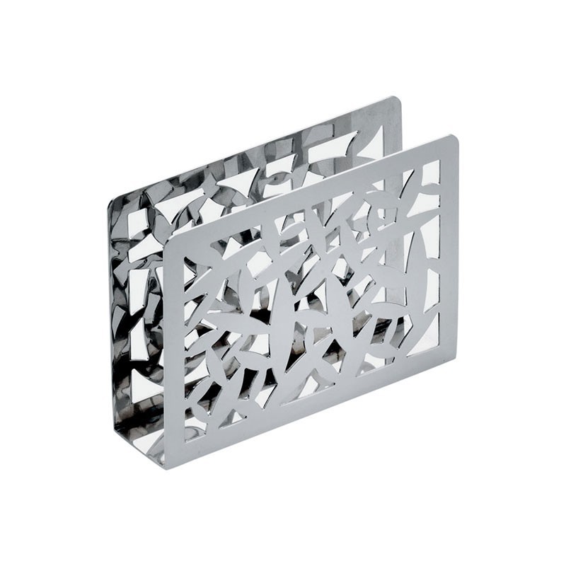Porta-guardanapos – Prateado – Cactus! – Alessi