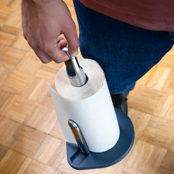 Suporte Rolo de Cozinha – Cinza – Hold – Joseph Joseph