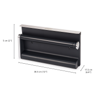 Suporte Rolo de Cozinha para Armário – Inox – RollGrip – Joseph Joseph