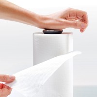 Suporte para Rolo de Cozinha – Cinza – Push&Tear – Joseph Joseph