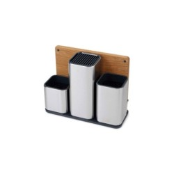 Organizador de Bancada – Inox – CounterStore 100 – Joseph Joseph