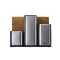 Organizador de Bancada – Inox – CounterStore 100 – Joseph Joseph