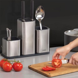 Organizador de Bancada – Inox – CounterStore 100 – Joseph Joseph