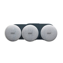 Set de 5 Frascos de Vidro com Suporte – Cinza – Podium 100 – Joseph Joseph
