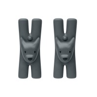 Conjunto de 2 Clipes Magnéticos – Preto – Giampo – A Di Alessi