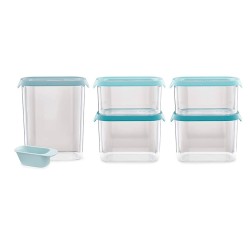 Conj. de 5 Recipientes Armazenamento – Azul – CupboardStore – Joseph Joseph