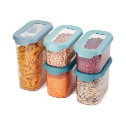 Conj. de 5 Recipientes Armazenamento – Azul – CupboardStore – Joseph Joseph