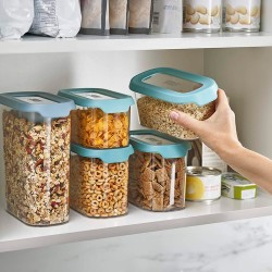 Conj. de 5 Recipientes Armazenamento – Azul – CupboardStore – Joseph Joseph