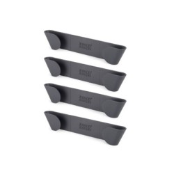 Conj. 4 Suportes para Tampas – Preto – CupboardStore – Joseph Joseph