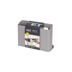 Organizador de Sacos Alumínio e Película – Cinza – CupboardStore – Joseph Joseph