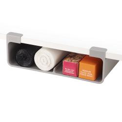 Organizador de Sacos Alumínio e Película – Cinza – CupboardStore – Joseph Joseph