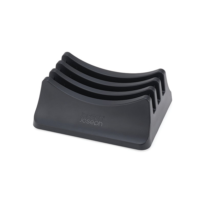 Suporte Arrumação para 3 Tampas – Preto – Space – Joseph Joseph