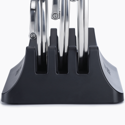 Suporte Arrumação para 3 Tampas – Preto – Space – Joseph Joseph