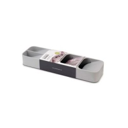 Organizador Compacto de Talheres – Cinza – DrawerStore – Joseph Joseph