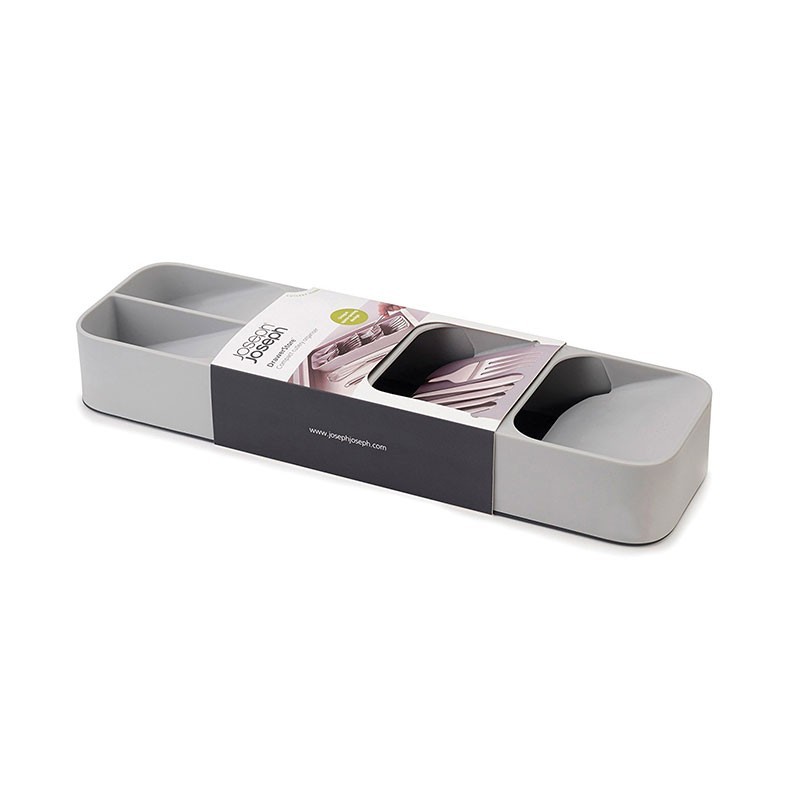 Organizador Compacto de Talheres – Cinza – DrawerStore – Joseph Joseph