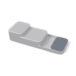 Organizador Compacto de Facas – Cinza – DrawerStore – Joseph Joseph