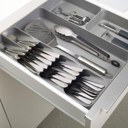 Organizador de Talheres e Gadgets – Cinza – DrawerStore – Joseph Joseph