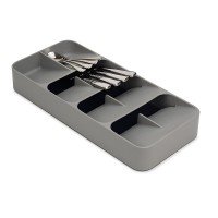 Organizador de Talheres Grande – Cinza – DrawerStore – Joseph Joseph