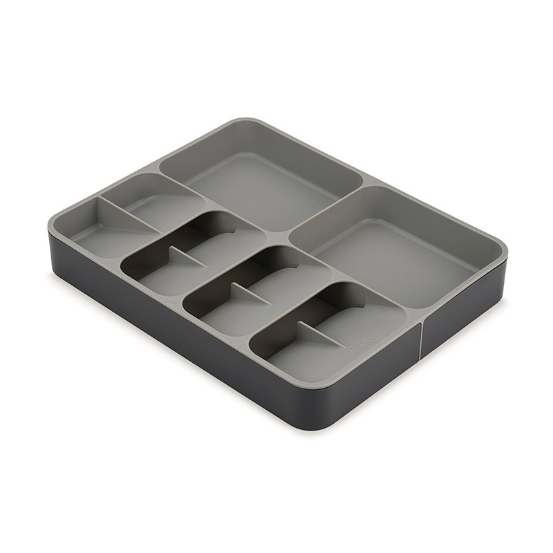 Organizador de Talheres e Gadgets Extensível – Cinza – DrawerStore – Joseph Joseph