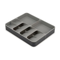 Organizador de Talheres e Gadgets Extensível – Cinza – DrawerStore – Joseph Joseph