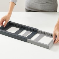 Organizador Extensível para Panelas – Cinza – DrawerStore – Joseph Joseph