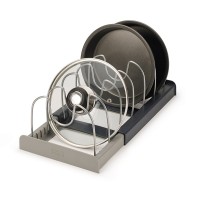 Organizador Extensível para Panelas – Cinza – DrawerStore – Joseph Joseph
