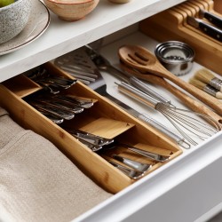 Organizador Compacto de Talheres – Bambu – DrawerStore – Joseph Joseph