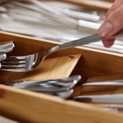Organizador Compacto de Talheres – Bambu – DrawerStore – Joseph Joseph