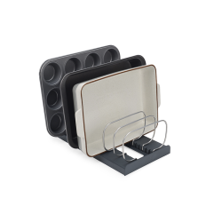 Organizador de Assadeiras – Cinza – DrawerStore – Joseph Joseph