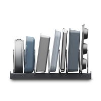 Organizador de Assadeiras – Cinza – DrawerStore – Joseph Joseph
