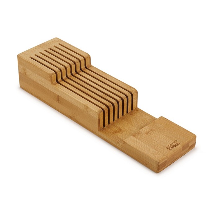 Organizador 2 Níveis para Facas – Bambu – DrawerStore – Joseph Joseph