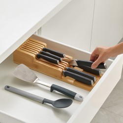 Organizador 2 Níveis para Facas – Bambu – DrawerStore – Joseph Joseph
