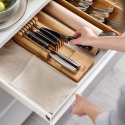 Organizador 2 Níveis para Facas – Bambu – DrawerStore – Joseph Joseph