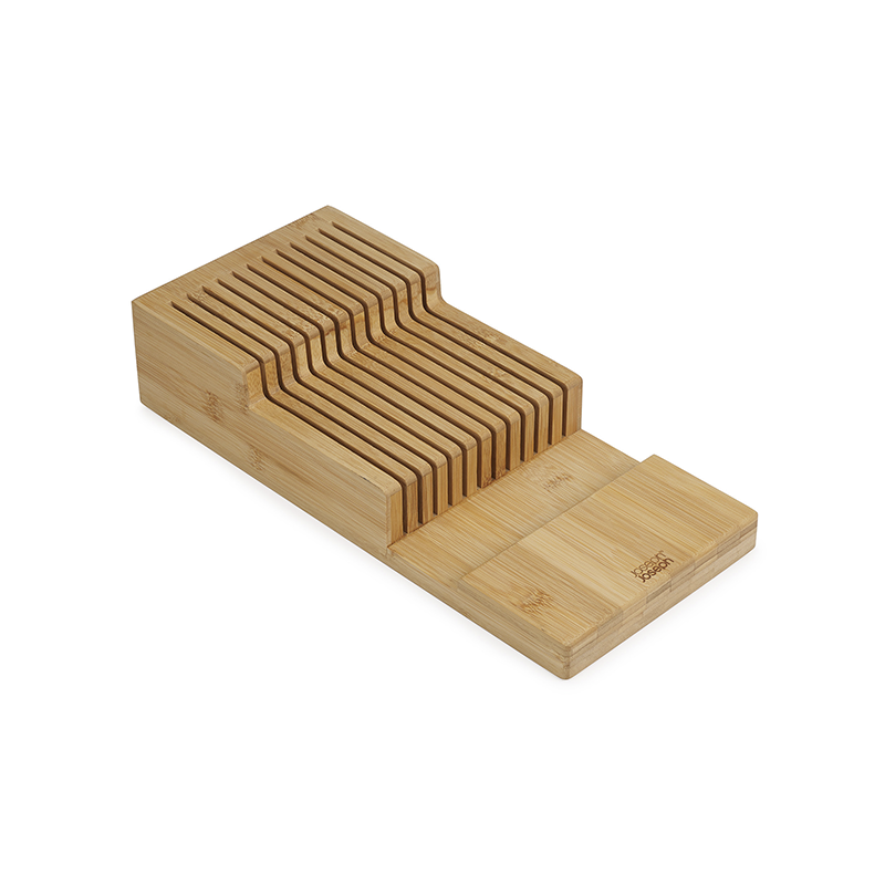 Organizador de Facas de 2 Níveis Grande – Bamboo – Drawerstore – Joseph Joseph