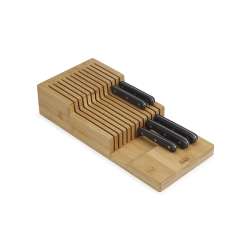 Organizador de Facas de 2 Níveis Grande – Bamboo – Drawerstore – Joseph Joseph