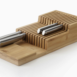 Organizador de Facas de 2 Níveis Grande – Bamboo – Drawerstore – Joseph Joseph