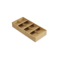 Organizador de Talheres Compacto Grande – Bamboo – DrawerStore – Joseph Joseph