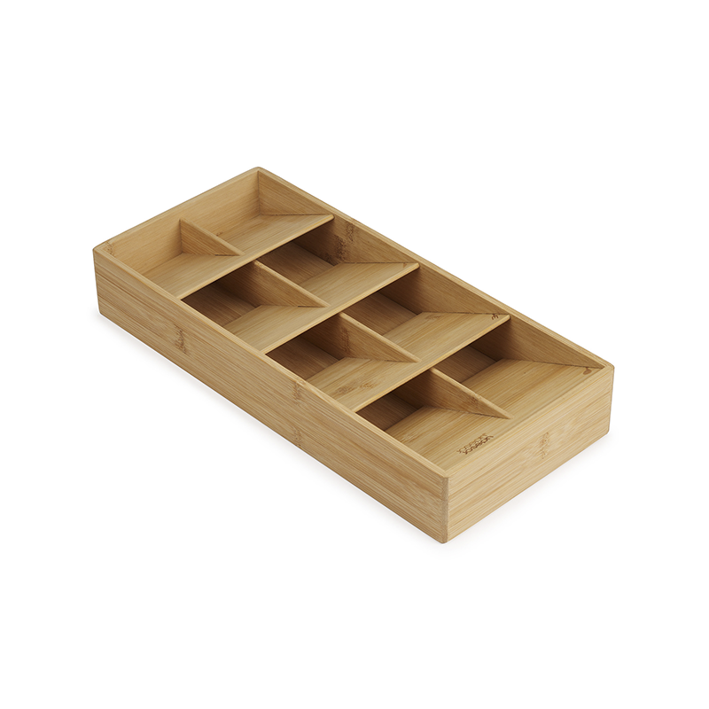 Organizador de Talheres Compacto Grande – Bamboo – DrawerStore – Joseph Joseph