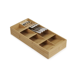 Organizador de Talheres Compacto Grande – Bamboo – DrawerStore – Joseph Joseph