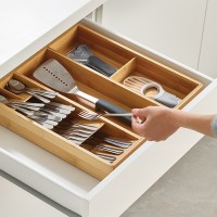 Organizador de Cutelaria – Bambu – DrawerStore – Joseph Joseph