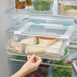 Gaveta de Armazenamento sob Prateleira – Transparente – FridgeStore – Joseph Joseph