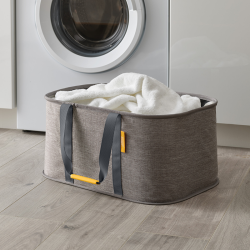 Cesto para Roupa Colapsável 35L – Cinza – Hold-All – Joseph Joseph