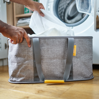 Cesto para Roupa Colapsável 35L – Cinza – Hold-All – Joseph Joseph