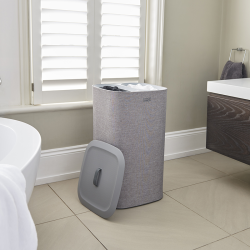 Conjunto de 2 Cestos para Roupa – Cinza – Love Laundry – Joseph Joseph