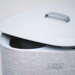 Conjunto de 2 Cestos para Roupa – Cinza – Love Laundry – Joseph Joseph